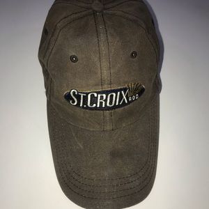 St.croix Rod Fishing hat , in great shape !